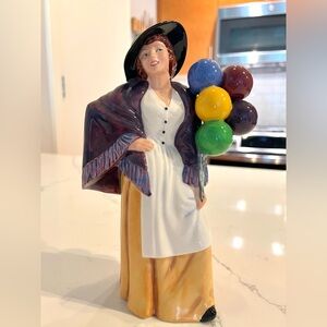 Vintage Royal Doulton Balloon Lady Figurine